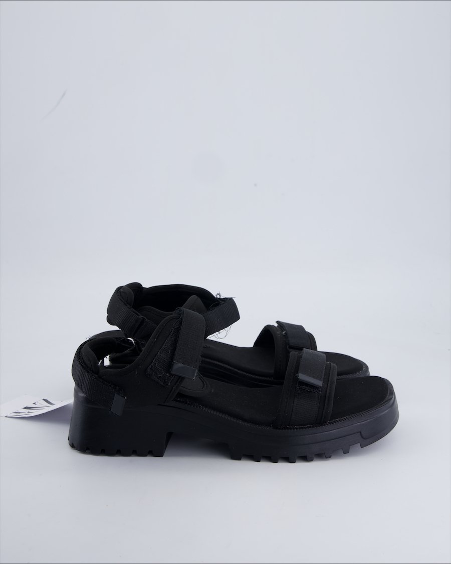 Zara Sandals Cloth Beige 39 EU