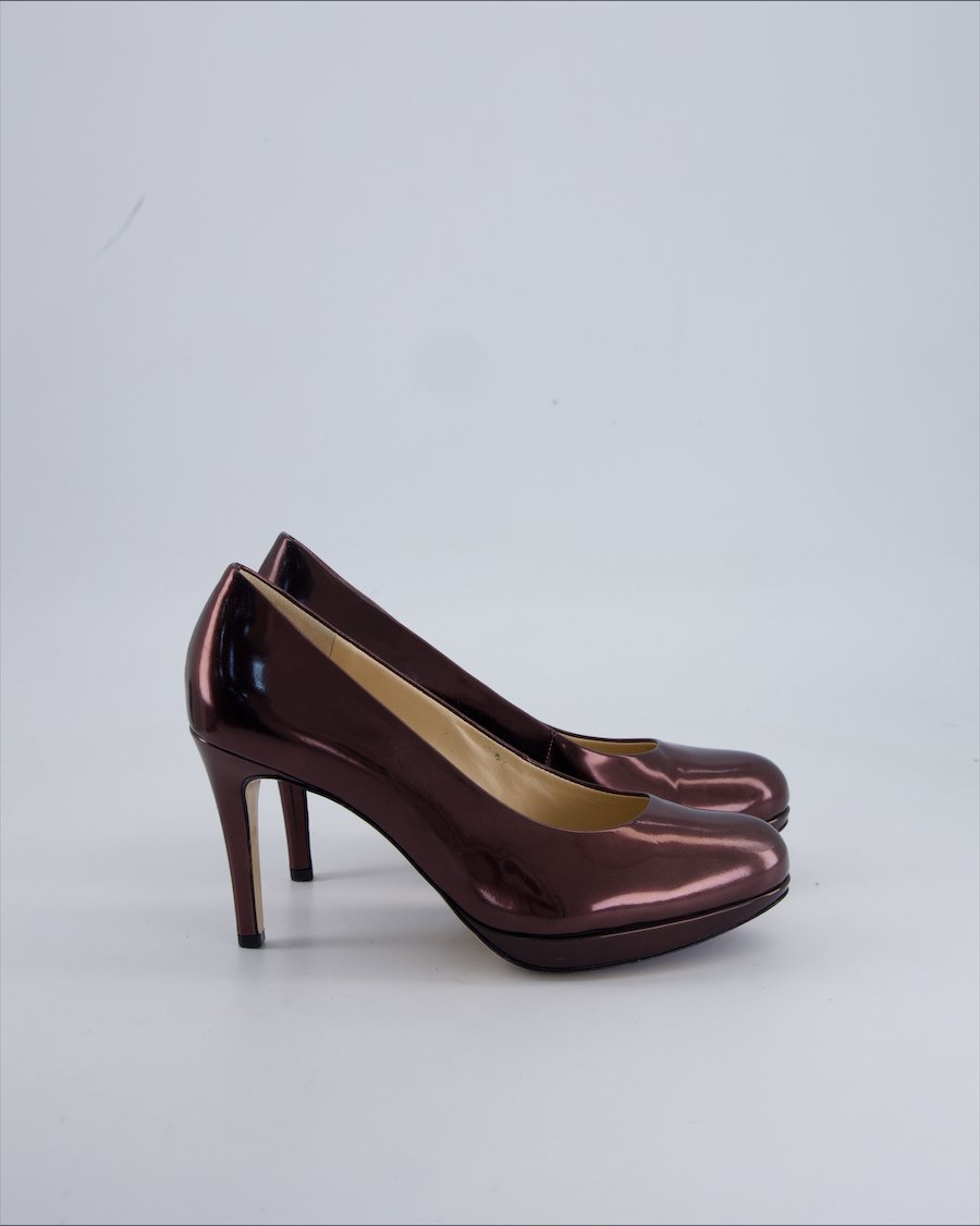 Hogl Heels Leather Burgundy 38 EU