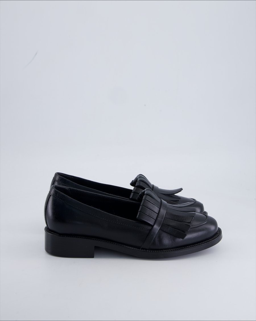 Frau Flats Leather Black 38 EU