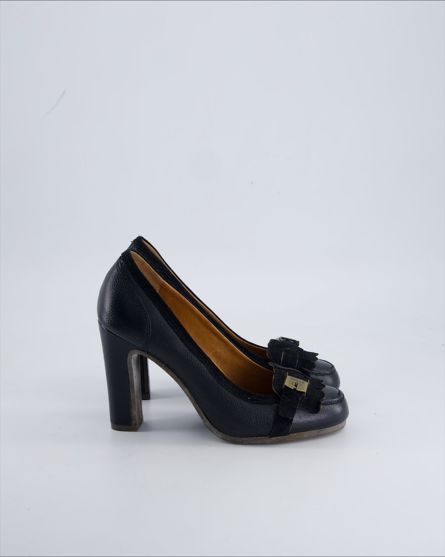 Scholl Heels Leather Black 37 EU