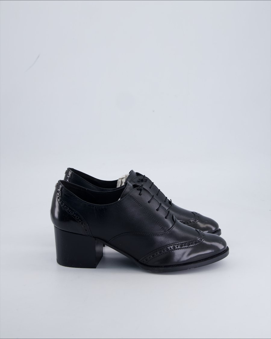 Geox Heels Leather Black 38 EU