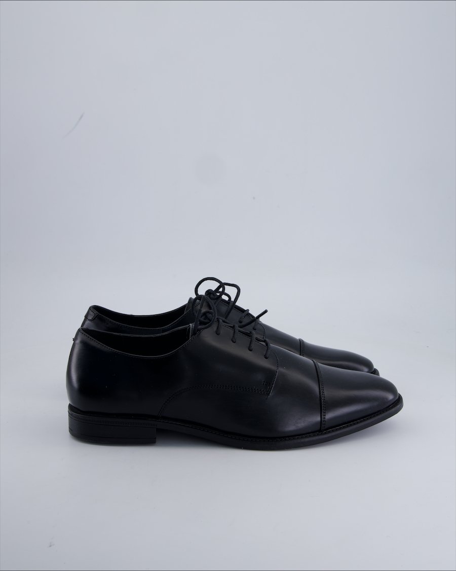 Pier One Lace ups Leather Black 44 EU