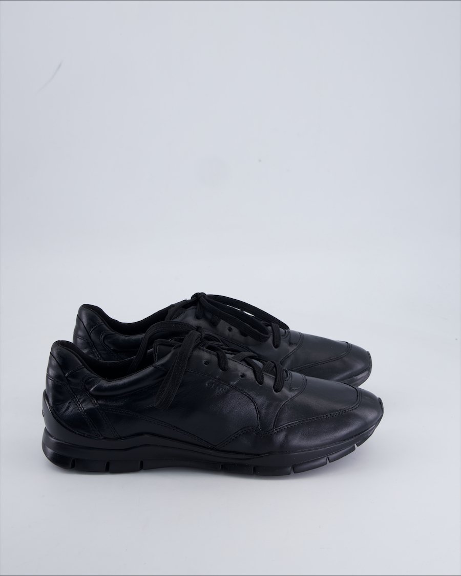 Geox Trainers Leather Black 40 EU