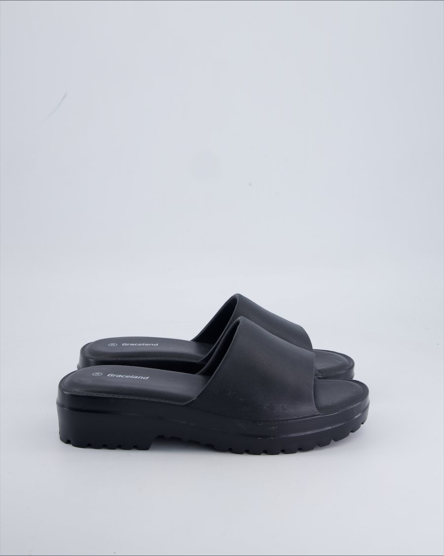 Graceland Sandals Polyurethane Black 39 EU