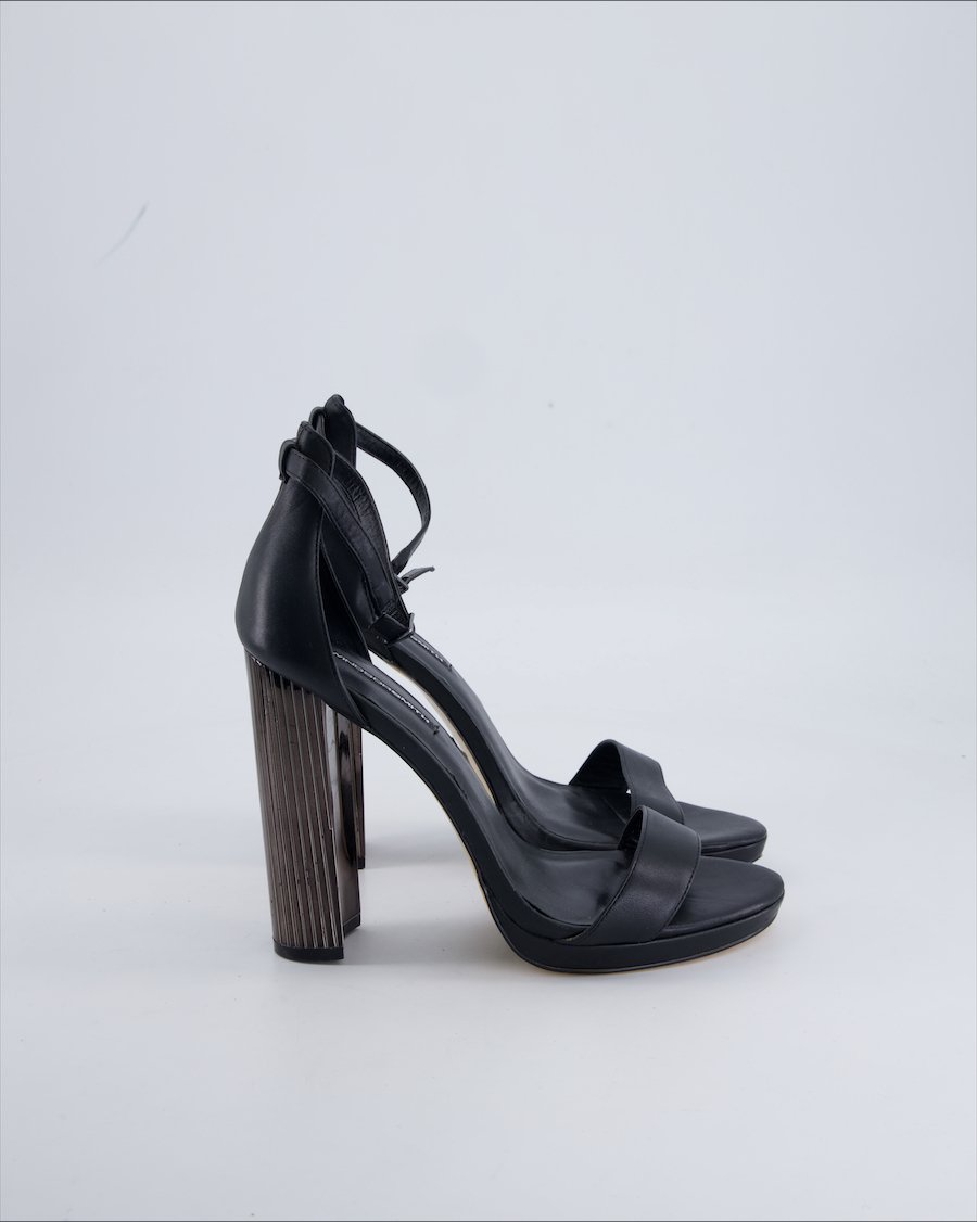 Windsor Smith Heels Leather Black 40 EU