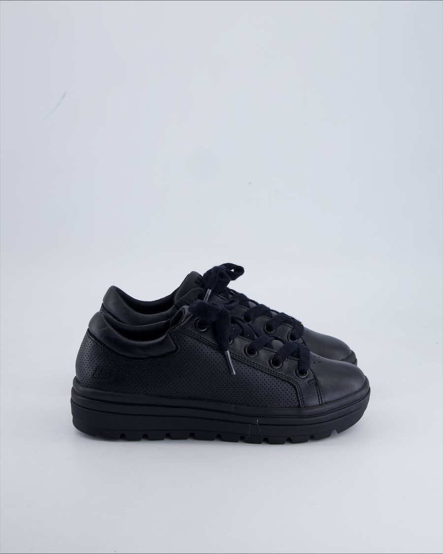 Skechers Trainers Leather Black 37 EU