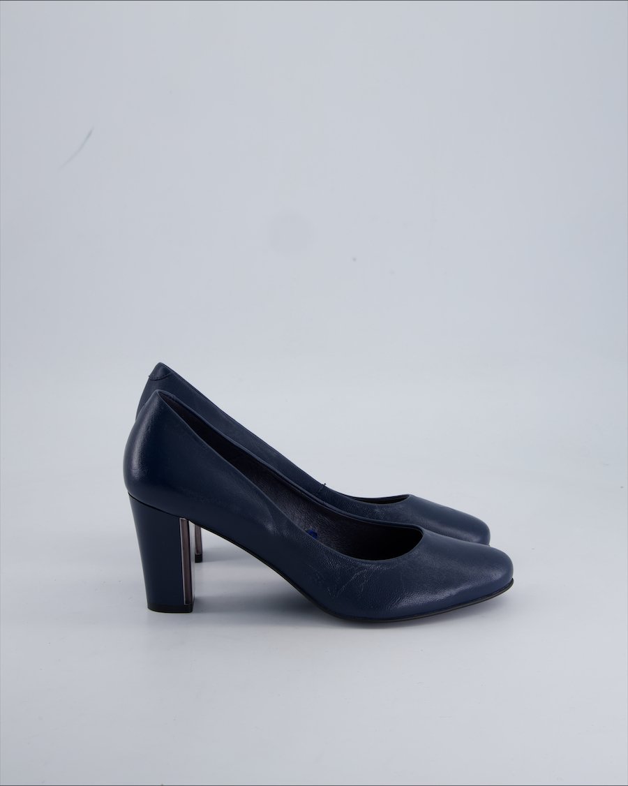 Roberto Santi Heels Leather Navy 38 EU