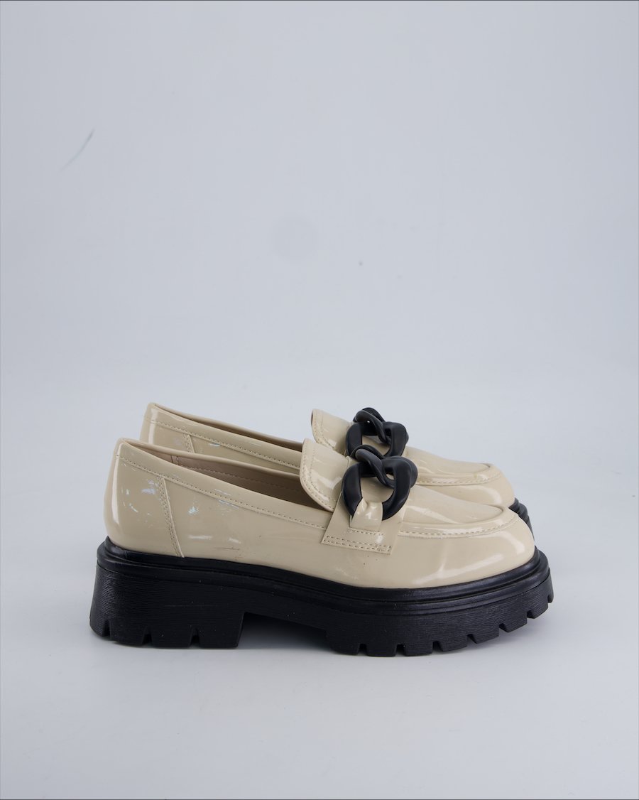 Pesaro Flats Leather Beige 38 EU