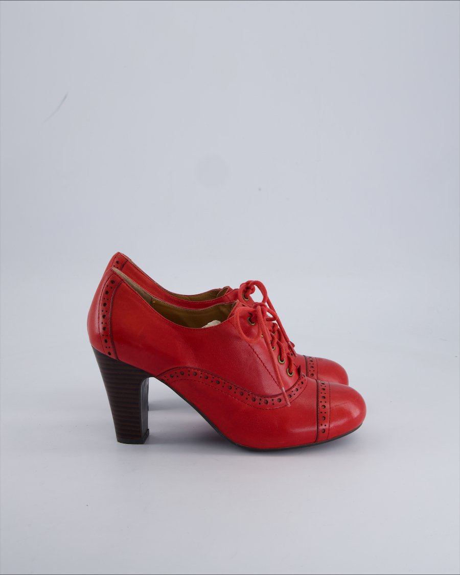 Miz Mooz Lace ups Leather Red 38 EU