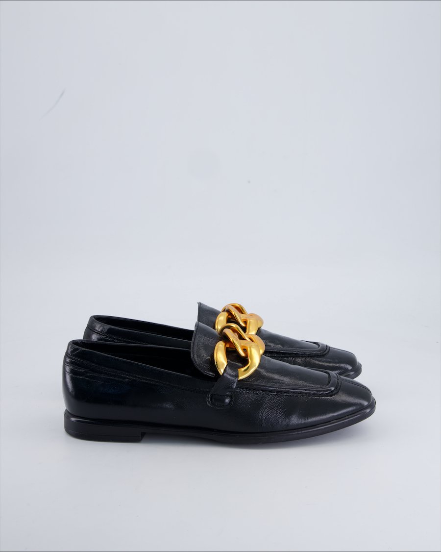 Le Walterine Flats Leather Black 39 EU