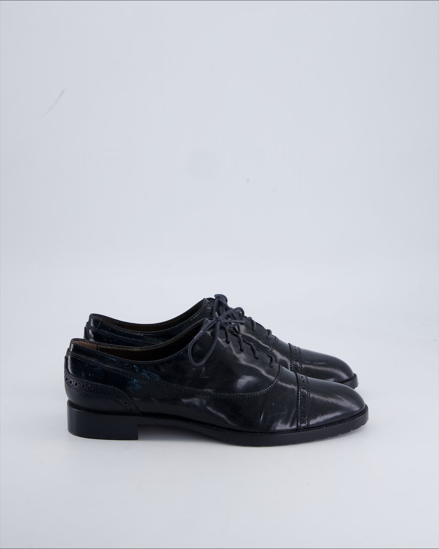 Navyboot Lace ups Leather Black 37 EU