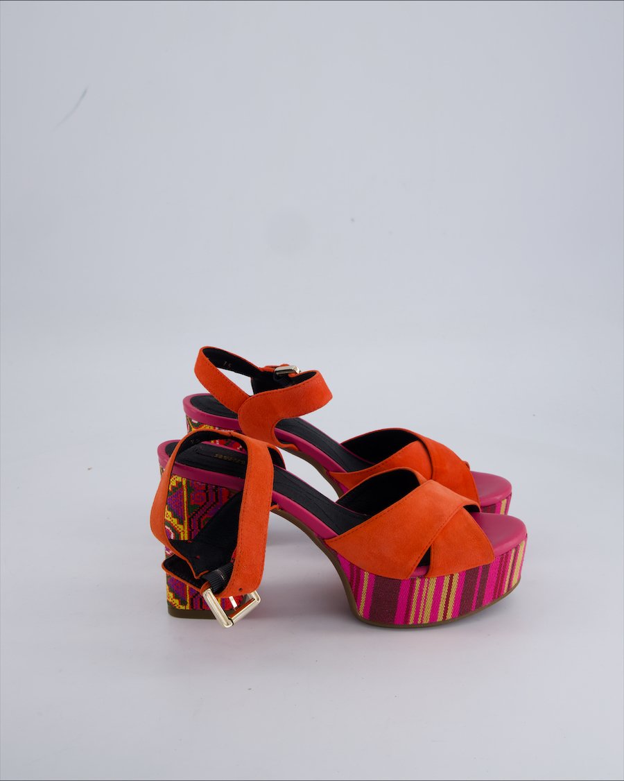 Geox Heels Suede Pink 37 EU