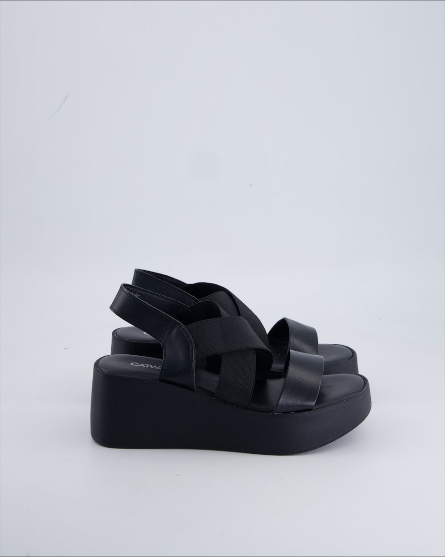 Catwalk Sandals Leather Black 36 EU