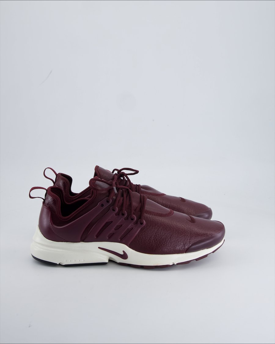 Nike W Air Presto Prm trainers Leather Burgundy 44.5 EU