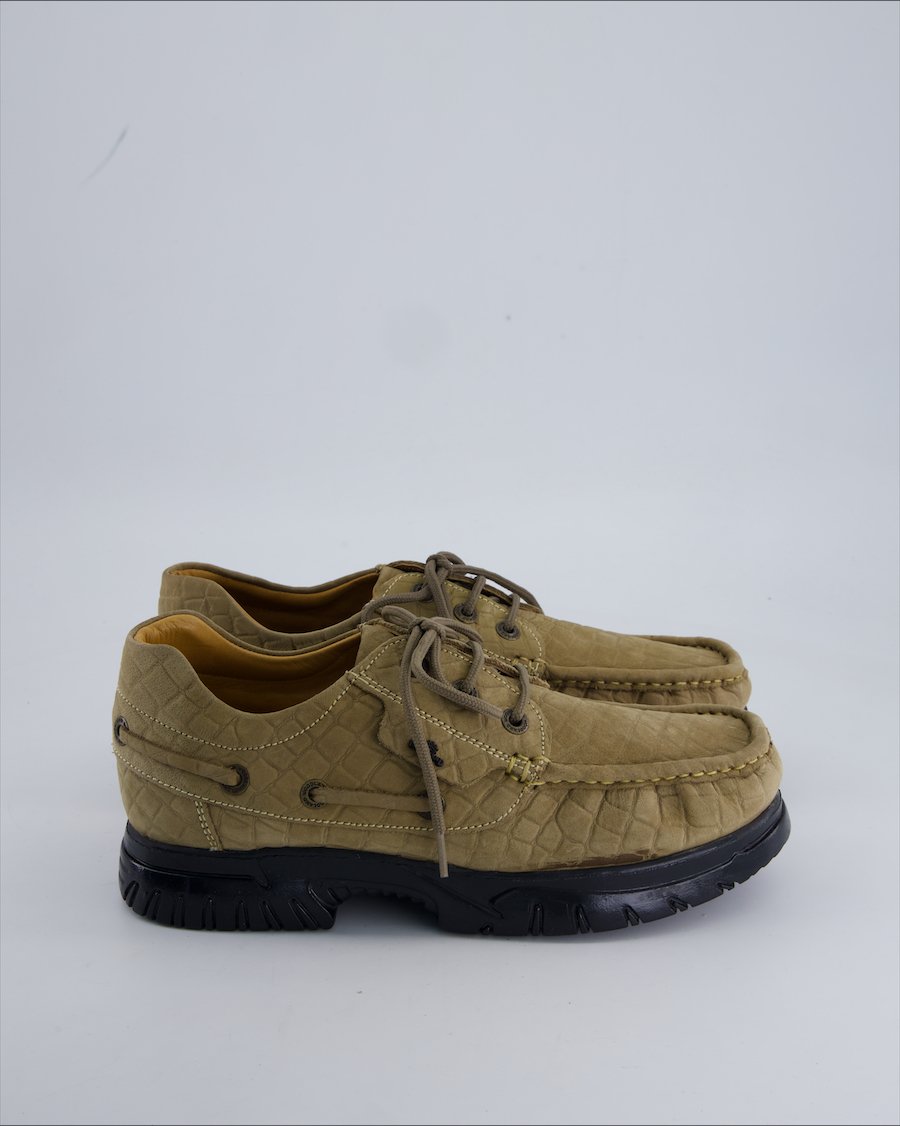 Woodland Lace ups Suede Khaki 42 EU