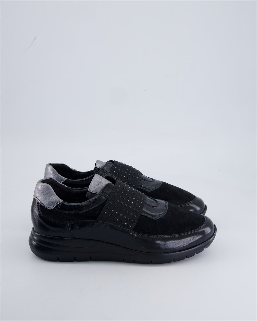 Grunland Trainers Leather Black 40 EU