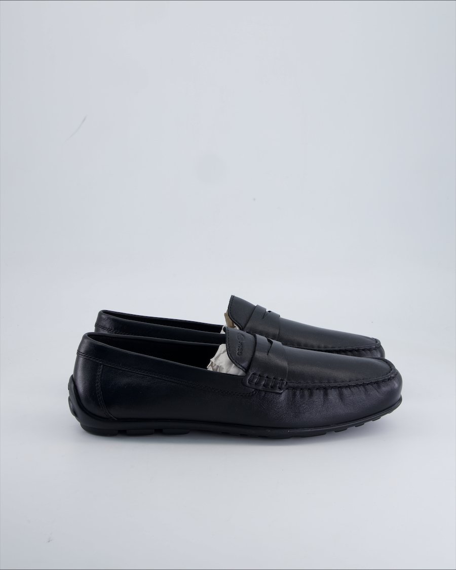Geox Flats Leather Black 45 EU