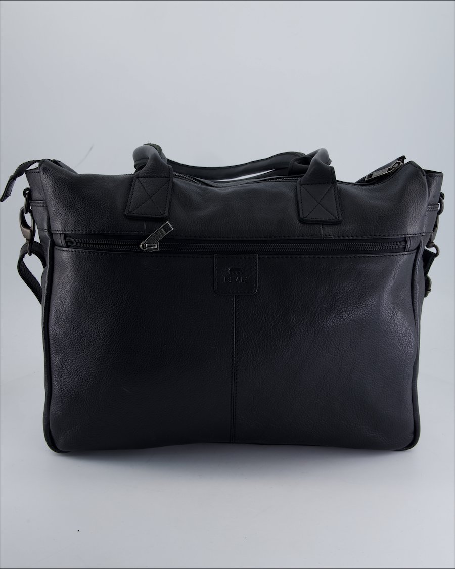 Bear Handbags Leather Black