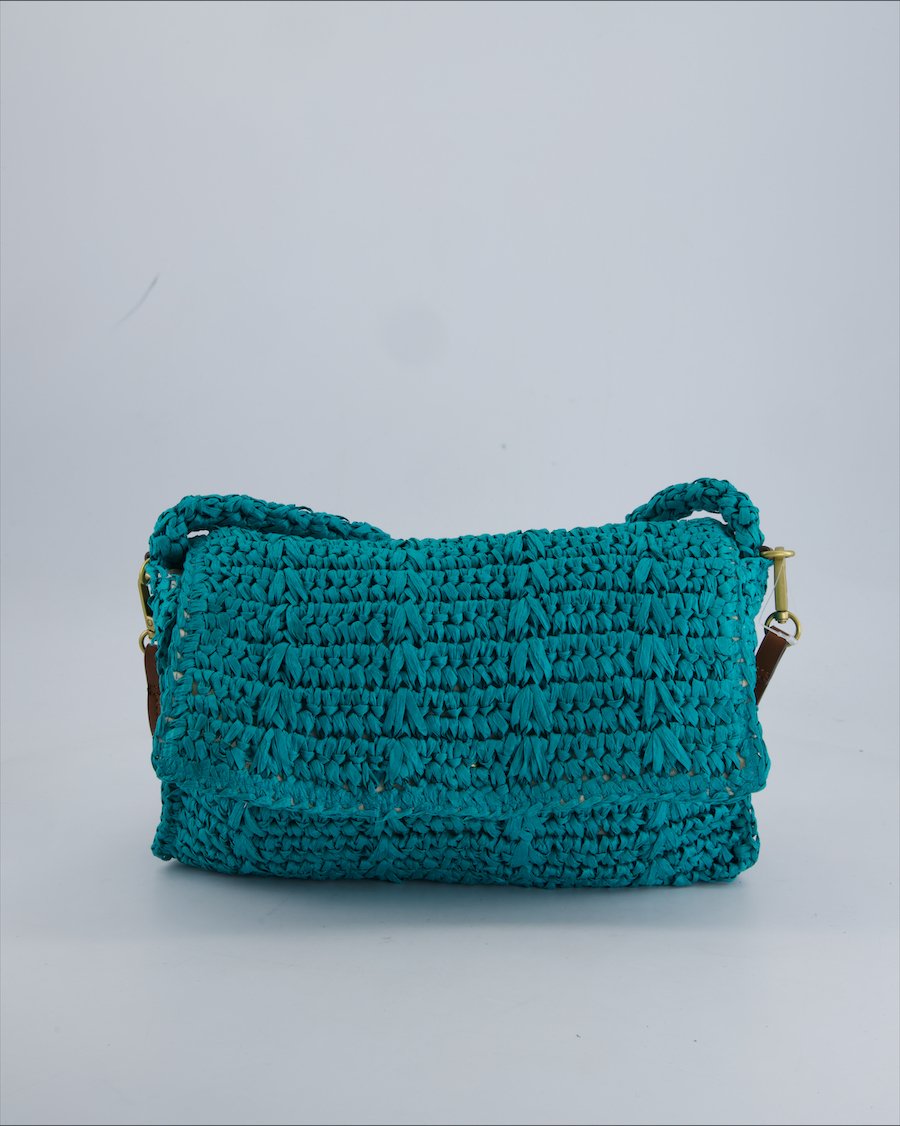 Parfois Shoulder bags Wicker Turquoise