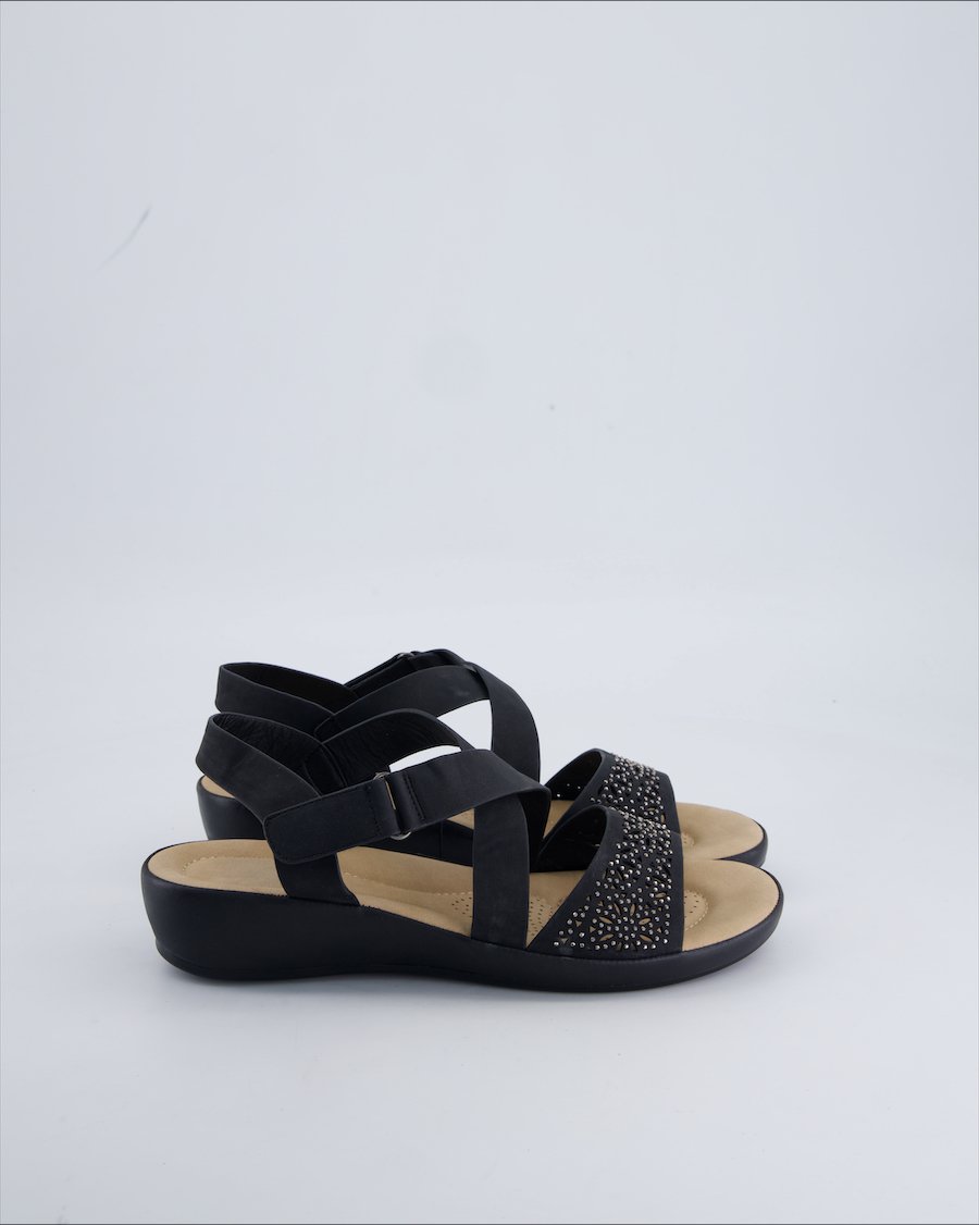 Easy Street Sandals Leather Black 39 EU