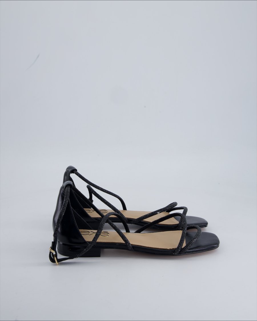 Exè Sandals Leather Black 38 EU