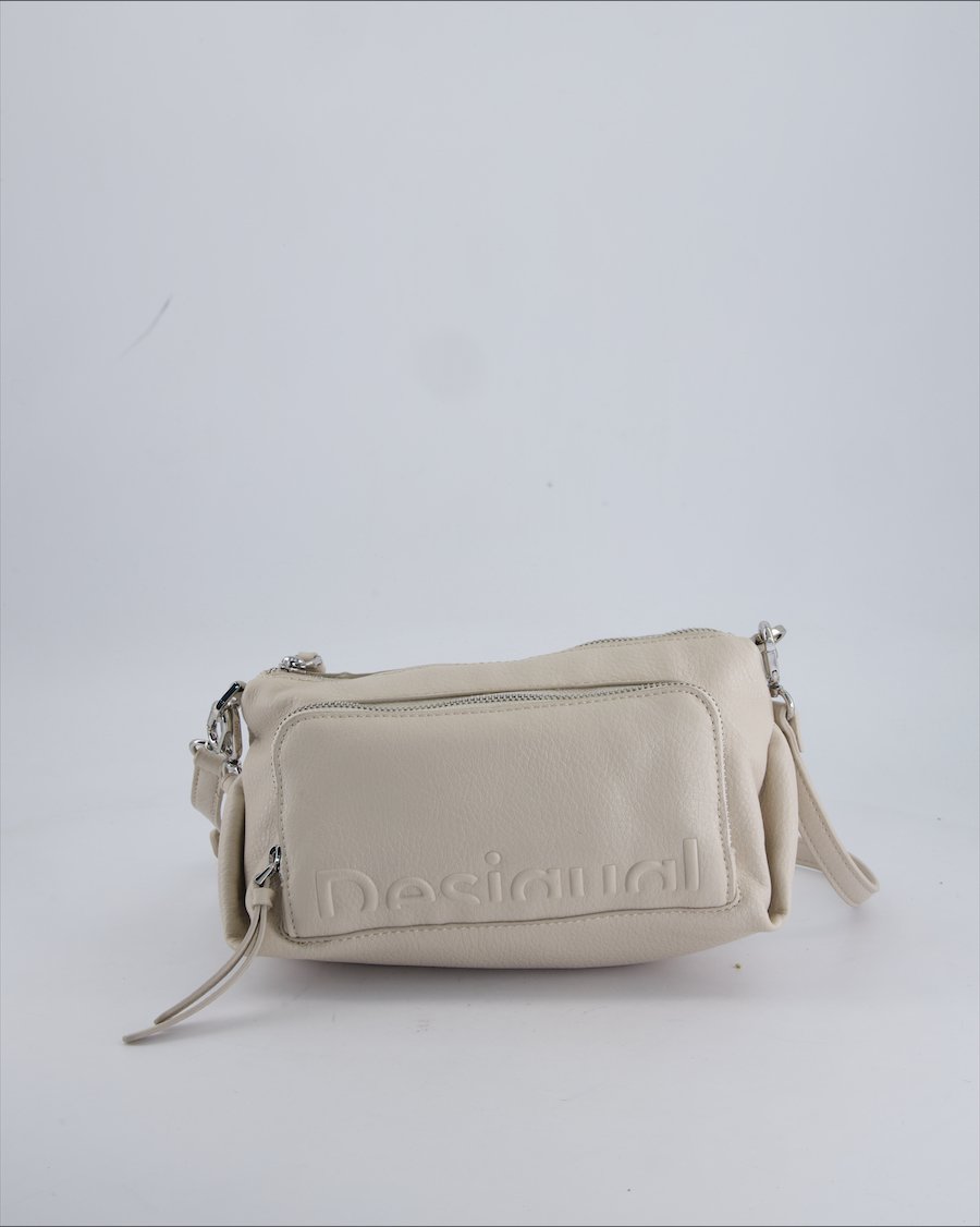 Desigual Crossbody bags Leather Beige