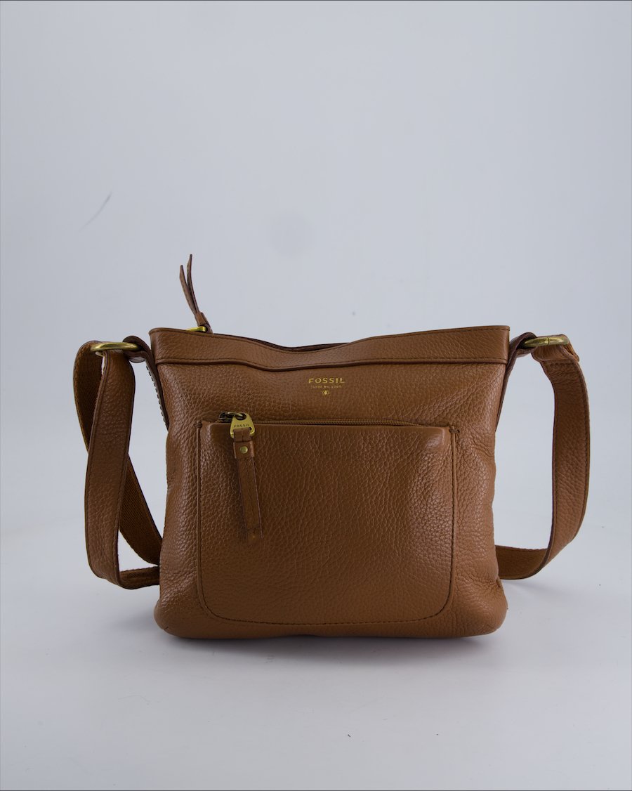 Fossil Crossbody bags Leather Brown