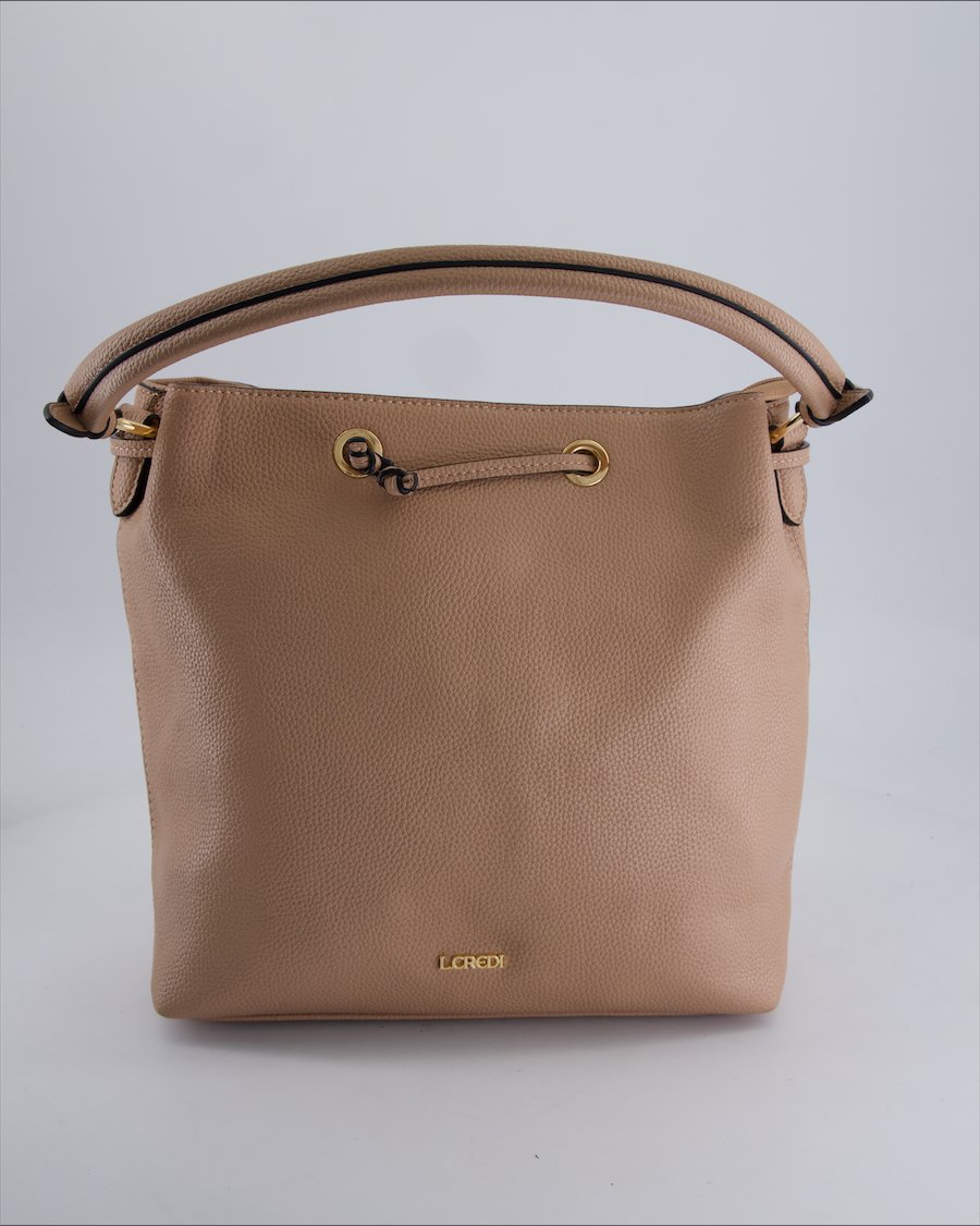 L. Credi Shoulder bags Leather Beige