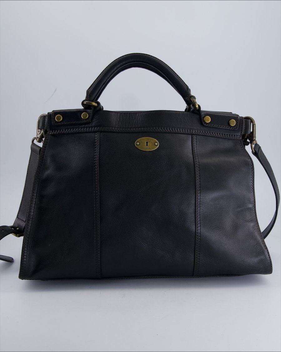 Fossil Crossbody bags Leather Black