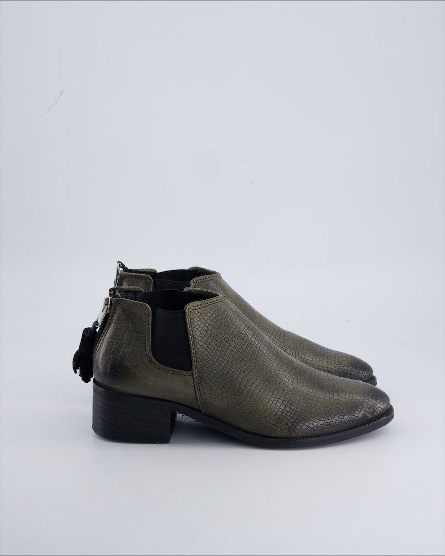 Drakart Ankle Boots Leather Green 38 EU