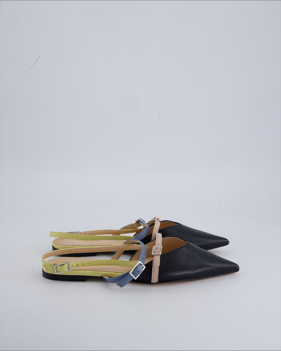Kammi Sandals Leather Black 37 EU