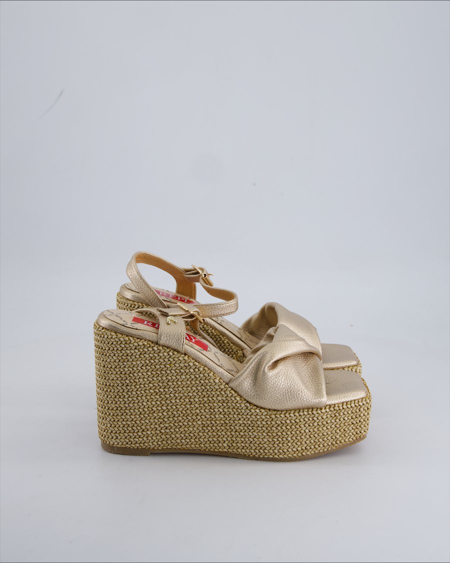 Replay Heels Leather Gold 36 EU