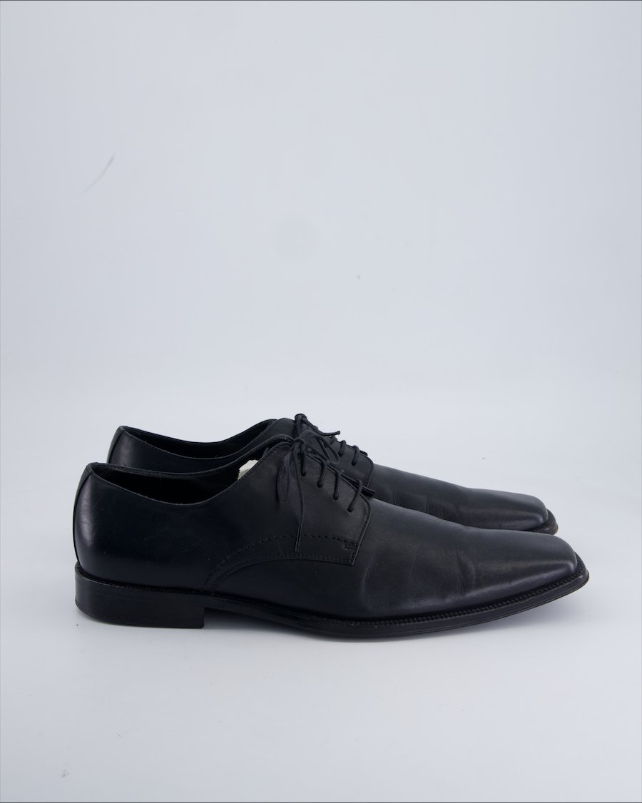 Navyboot Lace ups Leather Black 45 EU