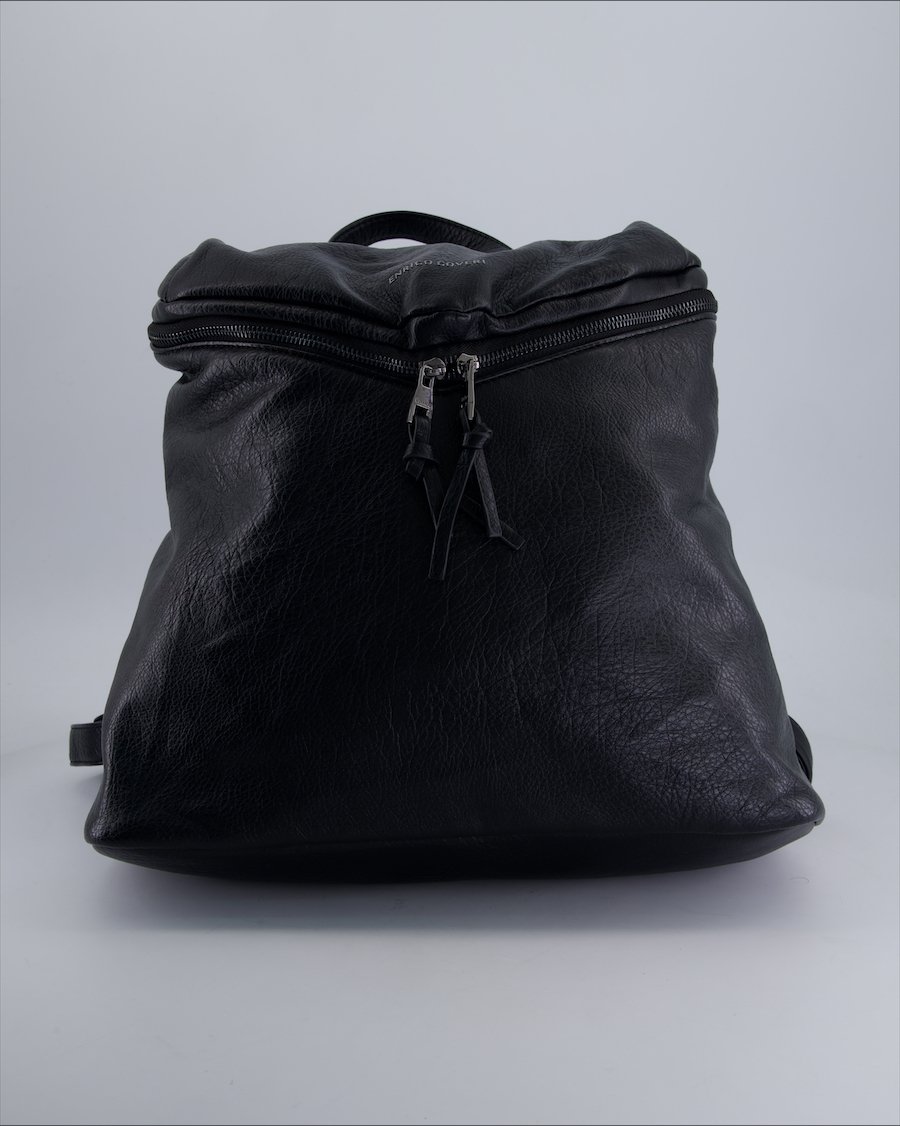 Enrico Coveri Backpacks Leather Black