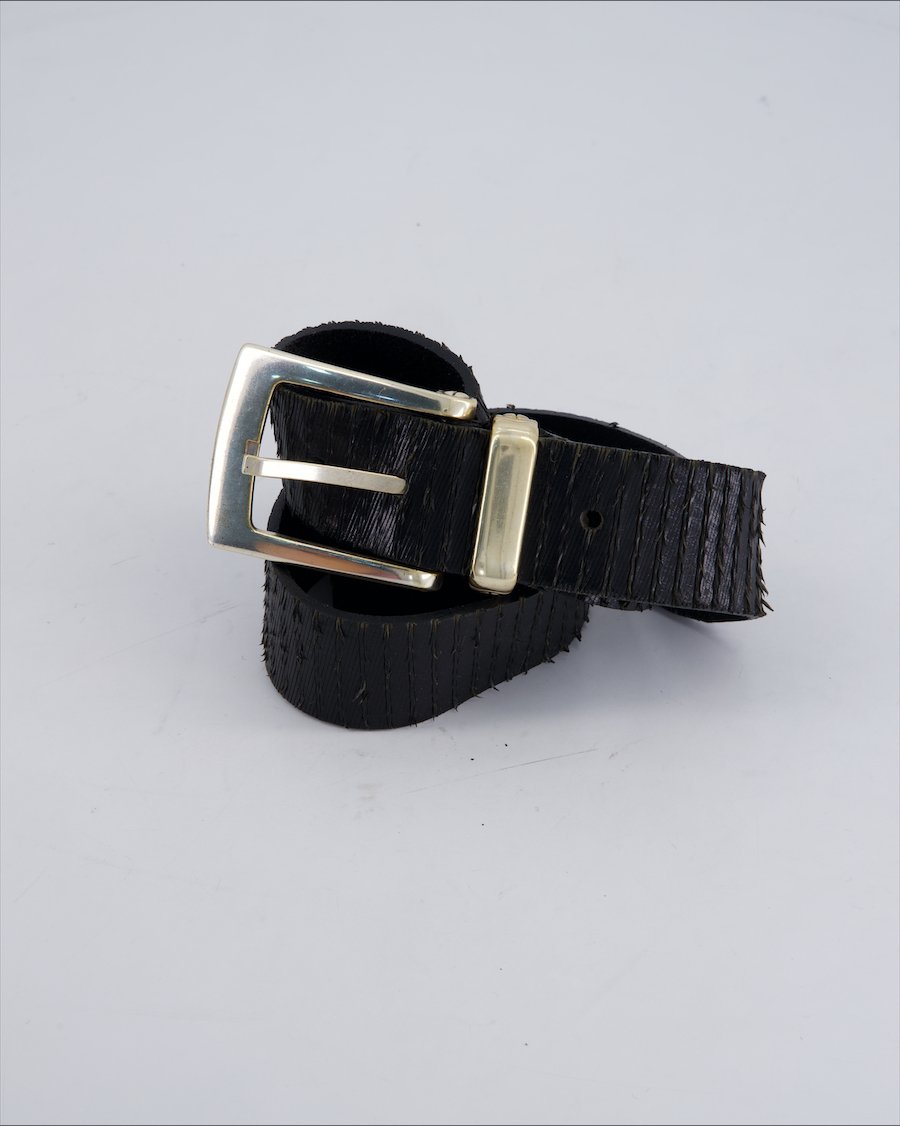Vittozzi Leather Leather Black 95 cm