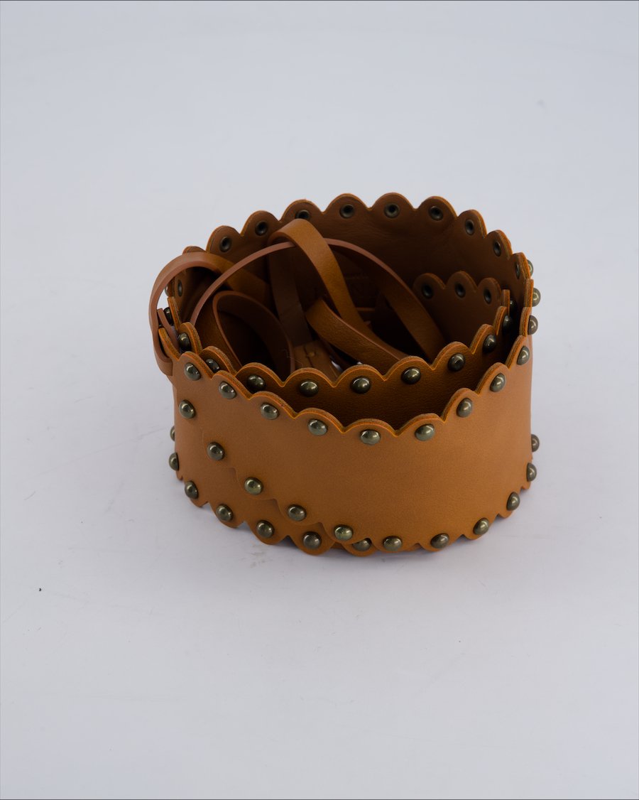 Twinset Leather Leather Brown M International