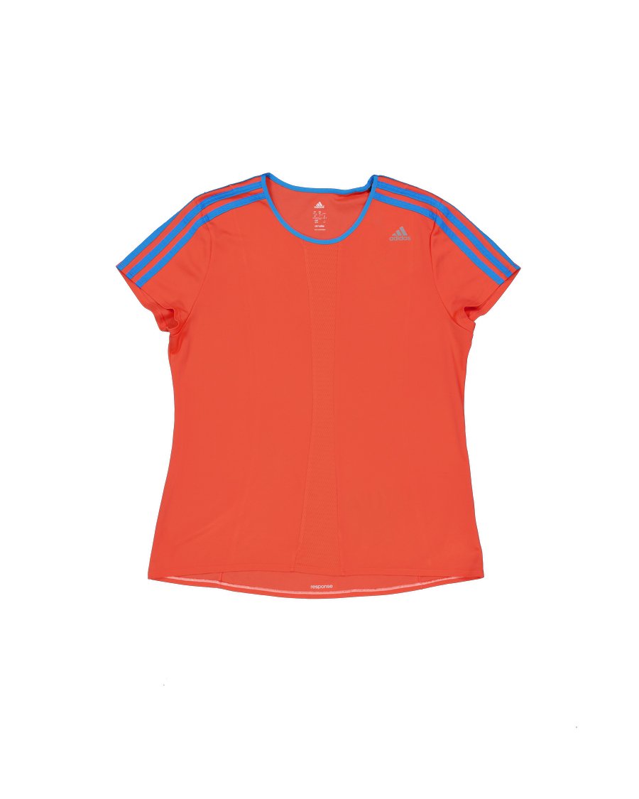 Adidas T-shirts Polyester Pink M International
