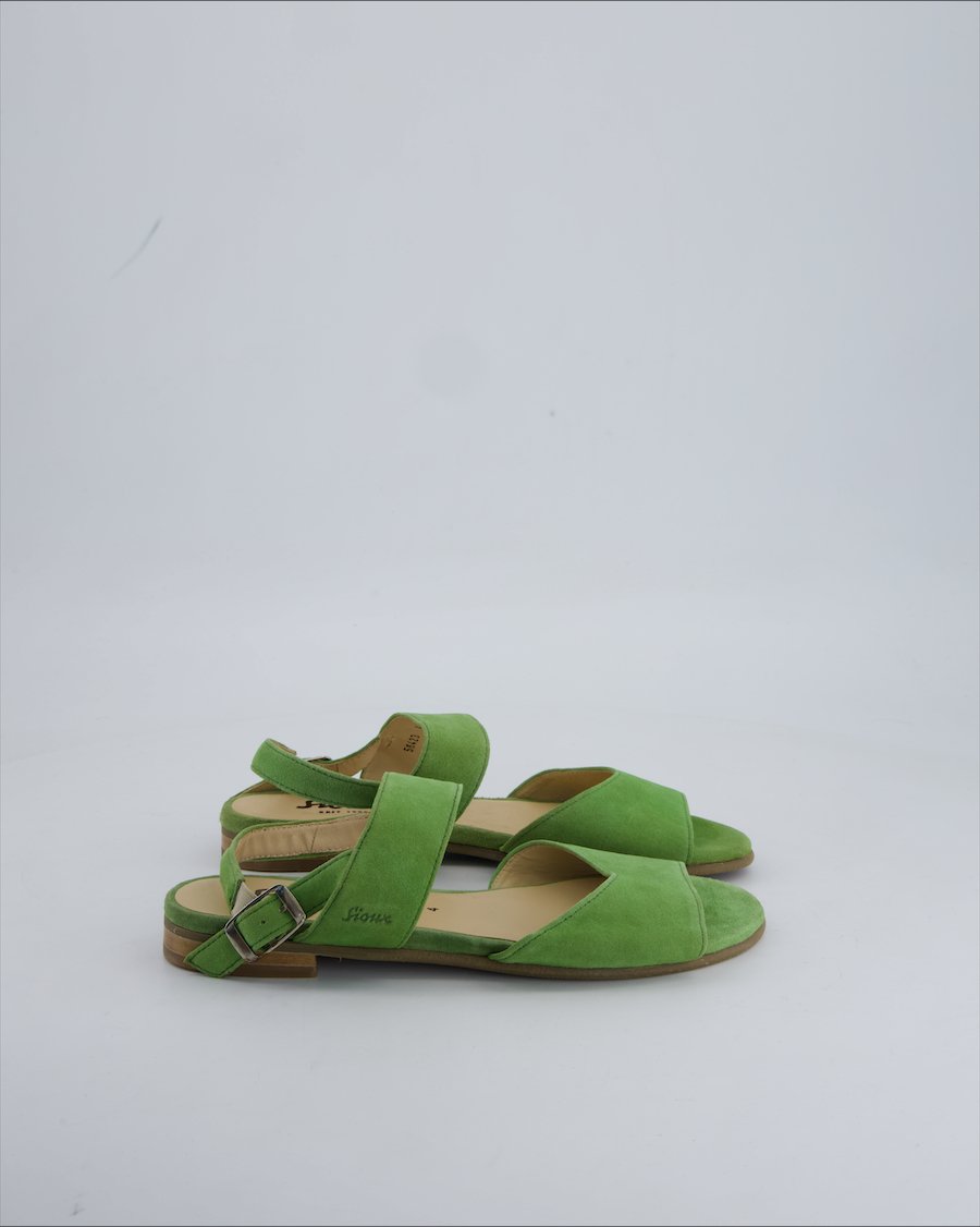 Sioux Sandals Suede Green 37 EU