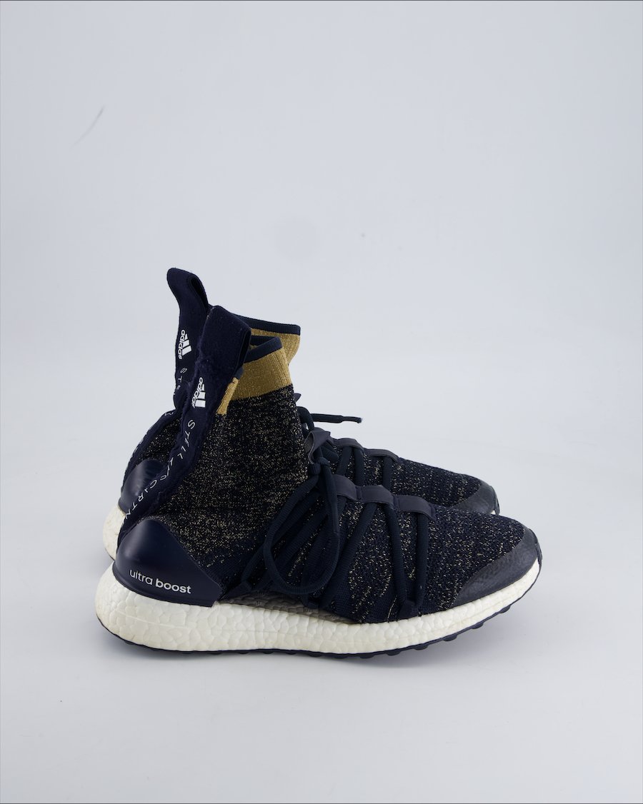 Adidas By Stella Mccartney Trainers Cloth Blue 40 EU