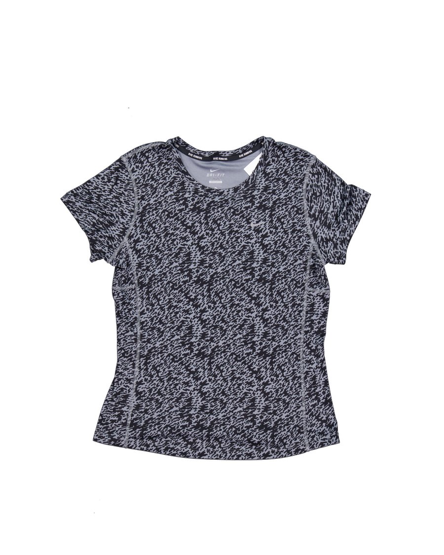 Nike T-shirts Polyester Grey M International