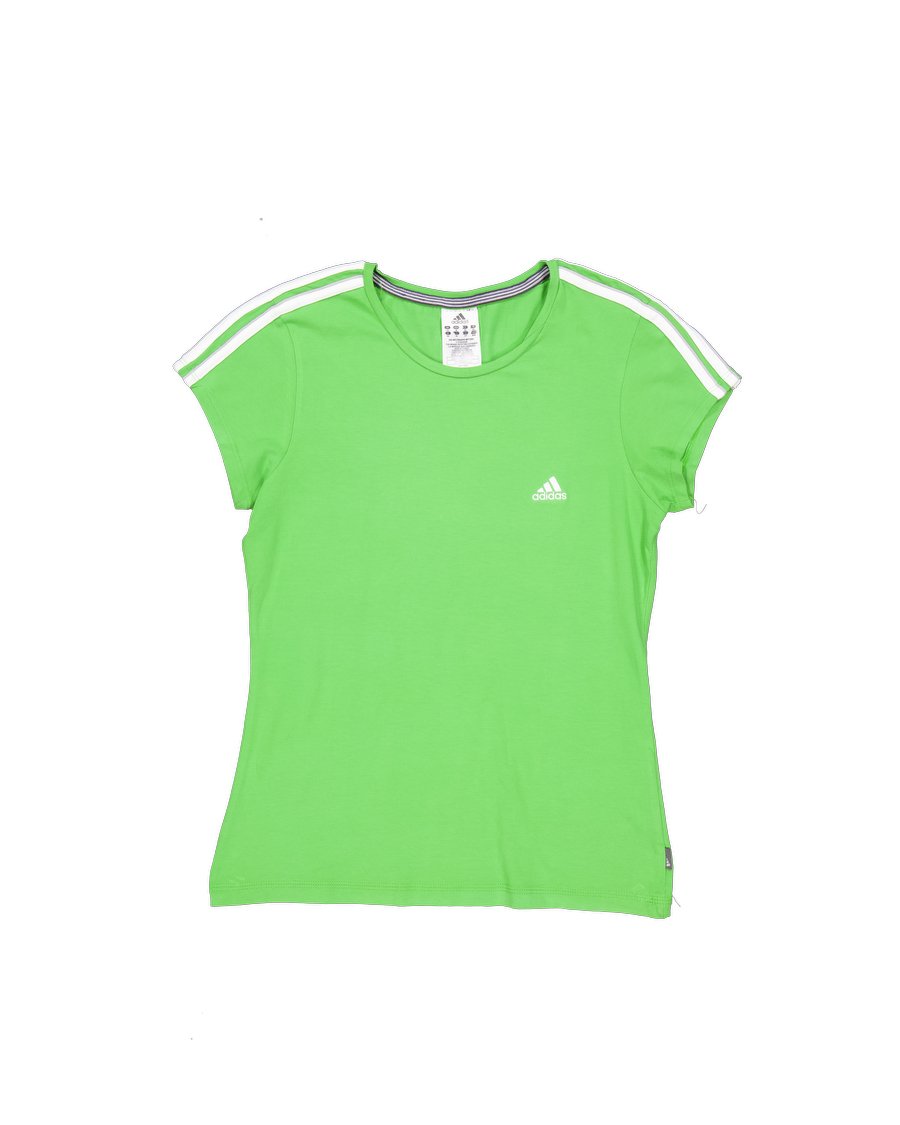 Adidas T-shirts Cotton Green M International