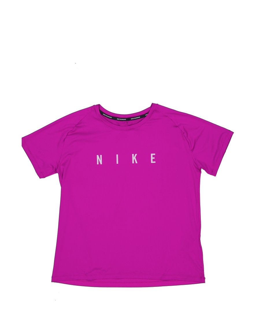 Nike T-shirts Polyester Purple L International