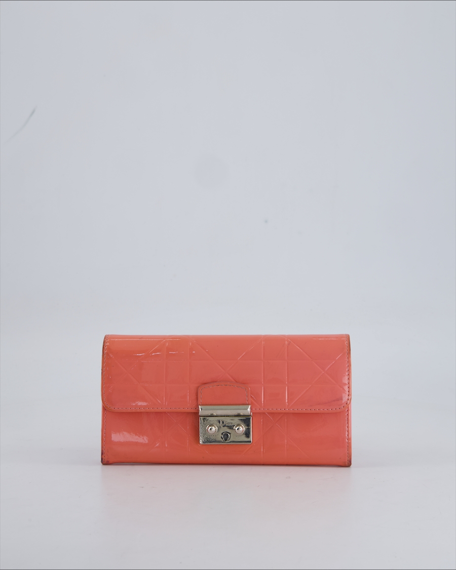 Christian Dior Wallets Leather Pink