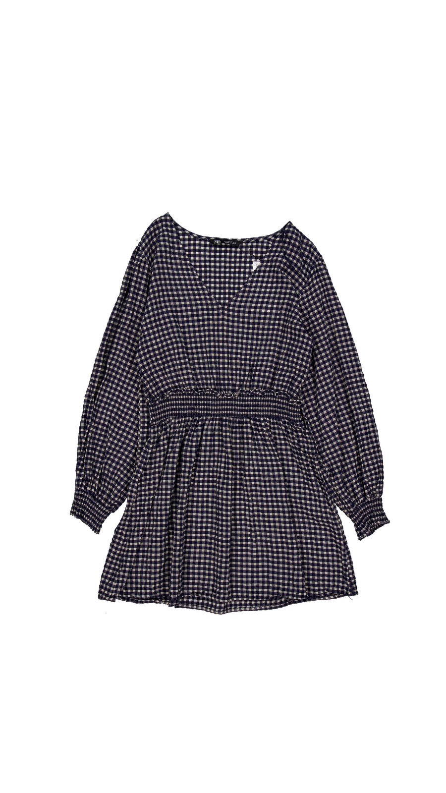 Zara Mid-length Polyester Blue L International