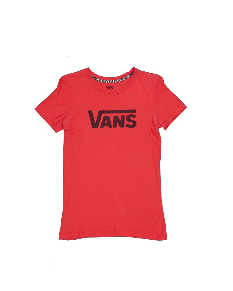 Vans T-shirts Cotton Red S International