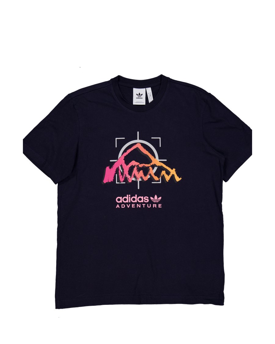 Adidas T-shirts Cotton Blue S International