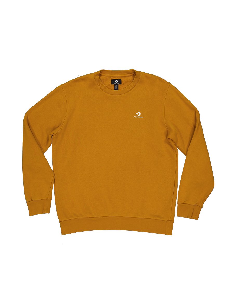 Converse Sweatshirts Cotton Yellow XL International