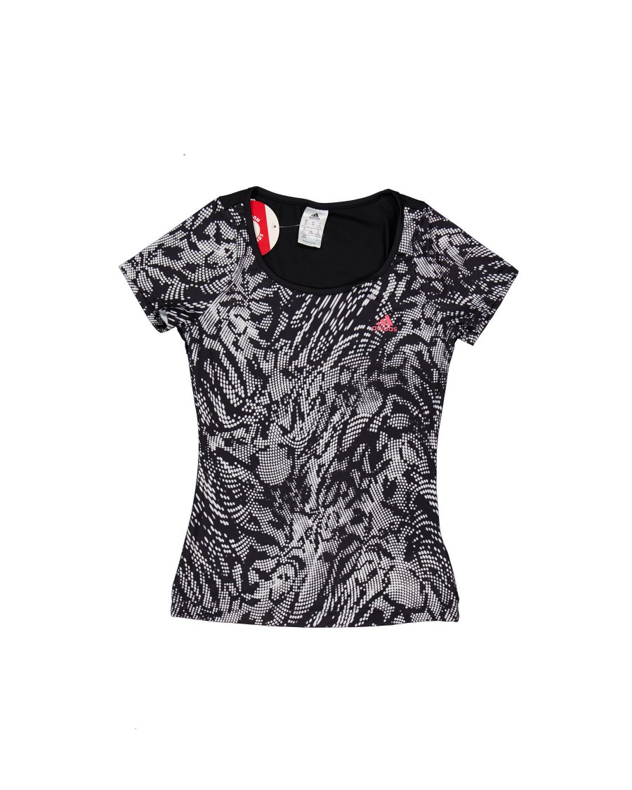 Adidas T-shirts Polyester Black XS International