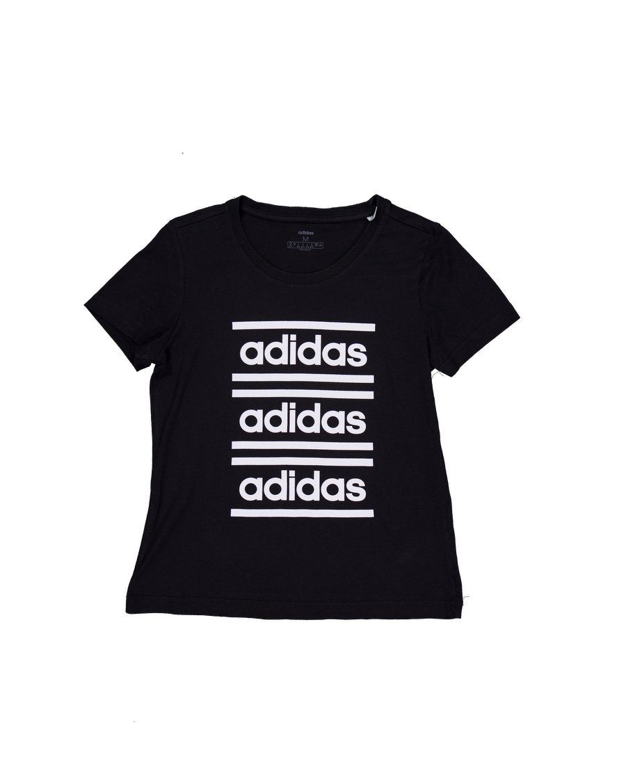 Adidas T-shirts Cotton Black M International