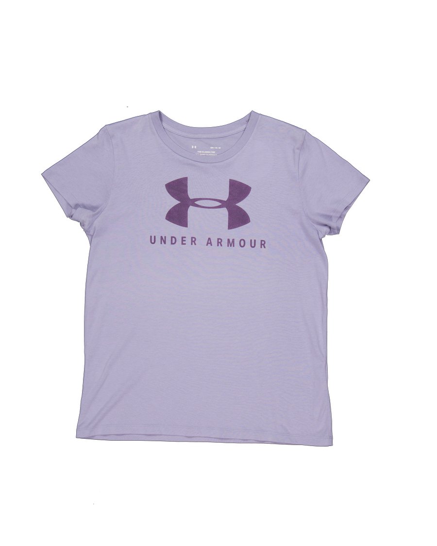 Under Armour T-shirts Cotton Purple M International